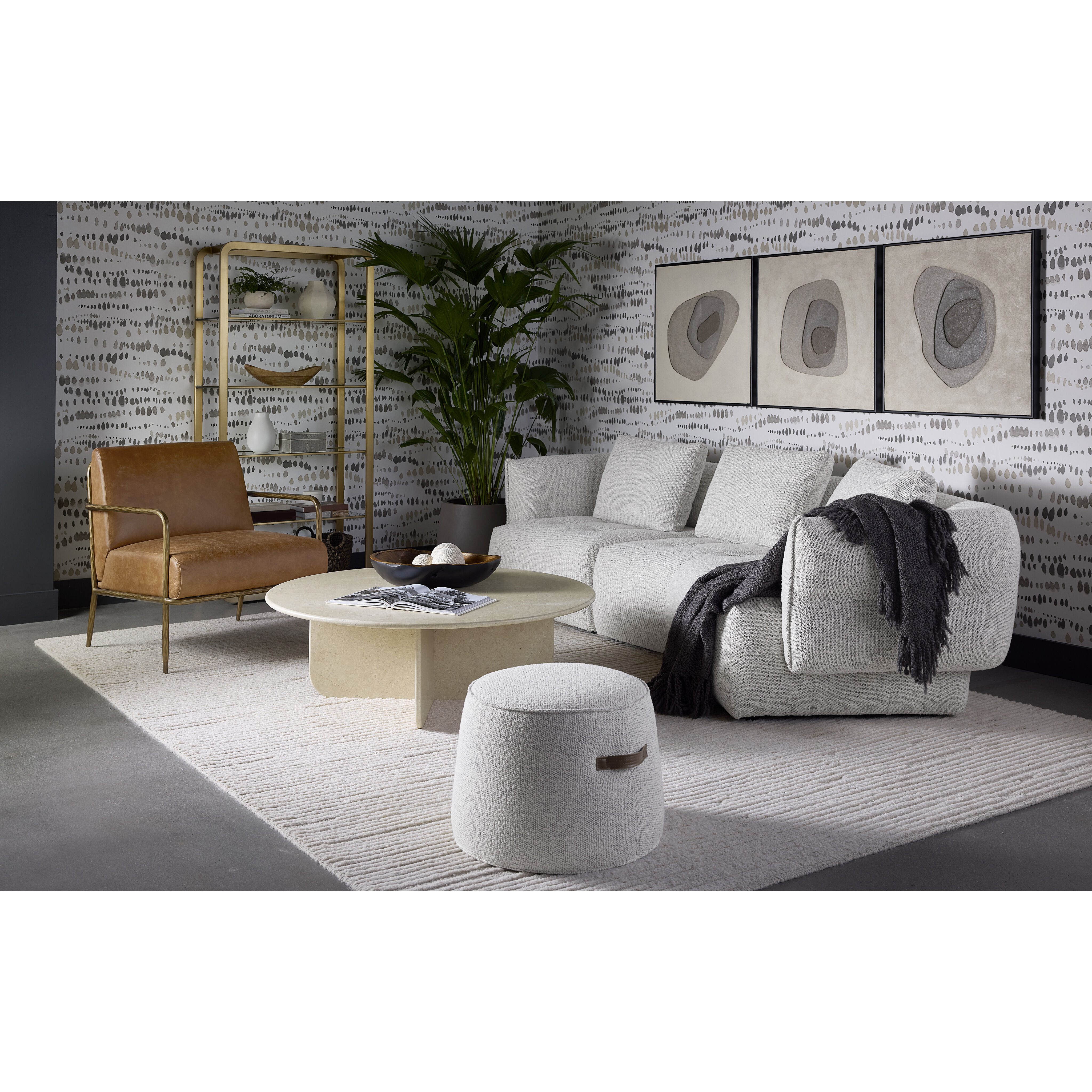 Emmeline Merino Cotton Sofa